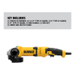 Dewalt Angle Grinder Tool, 4-1/2-Inch to 6-Inch, Trigger Switch (DWE43116)