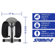 Stamina InMotion E1000 Elliptical Trainer, Silver
