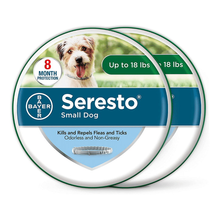 Seresto Flea and Tick Collar for Dogs, 8-Month Flea and Tick Collar for Small Dogs