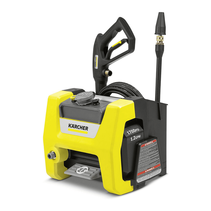 Karcher 1.106-113.0 K1700 Cube Electric Power Pressure Washer, Yellow