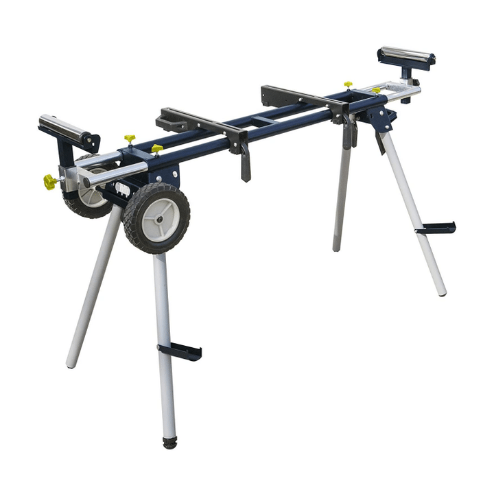 Powertec MT4000 Deluxe Portable Miter Saw Stand With Wheels