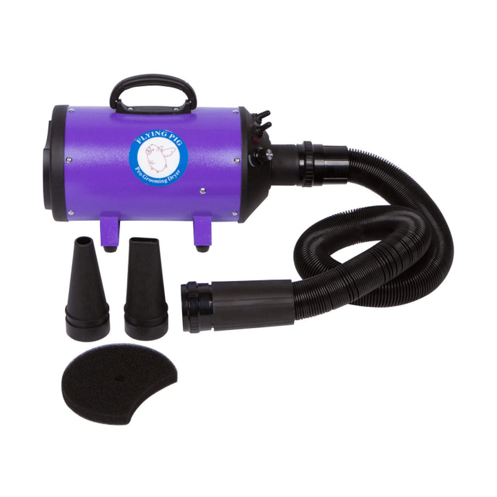 Flying One High Velocity 4.0 Hp Motor Dog Pet Grooming Force Dryer w/Heater