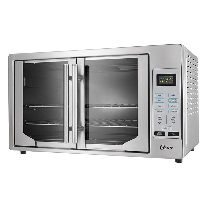Oster French Convection Countertop and Toaster Oven, Single Door Pull and Digital Controls