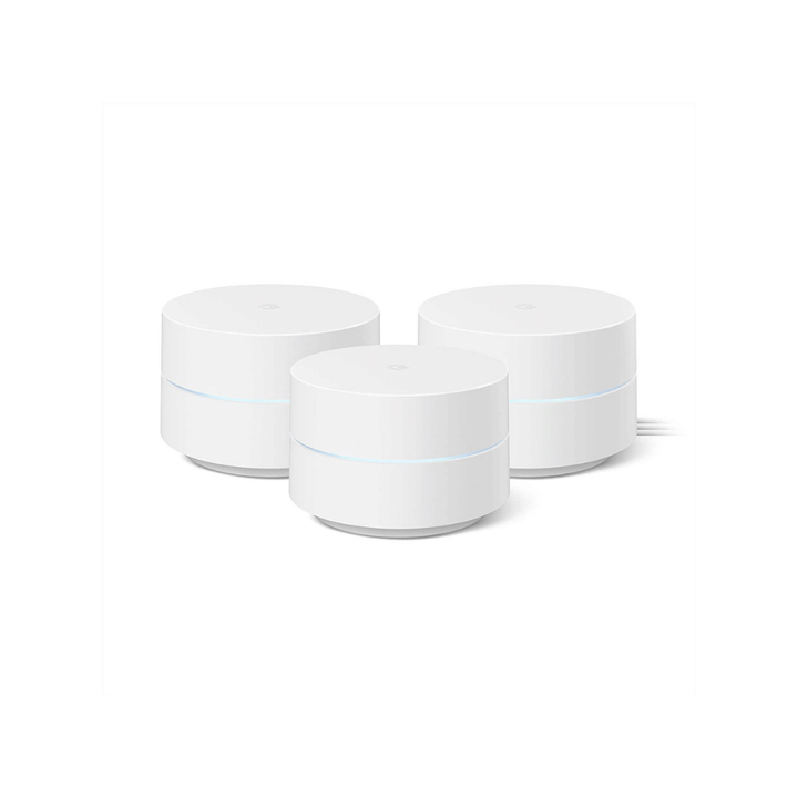 Google Wi-Fi, 3 Pack Mesh Wi-Fi System, Wi-Fi Router Replacement