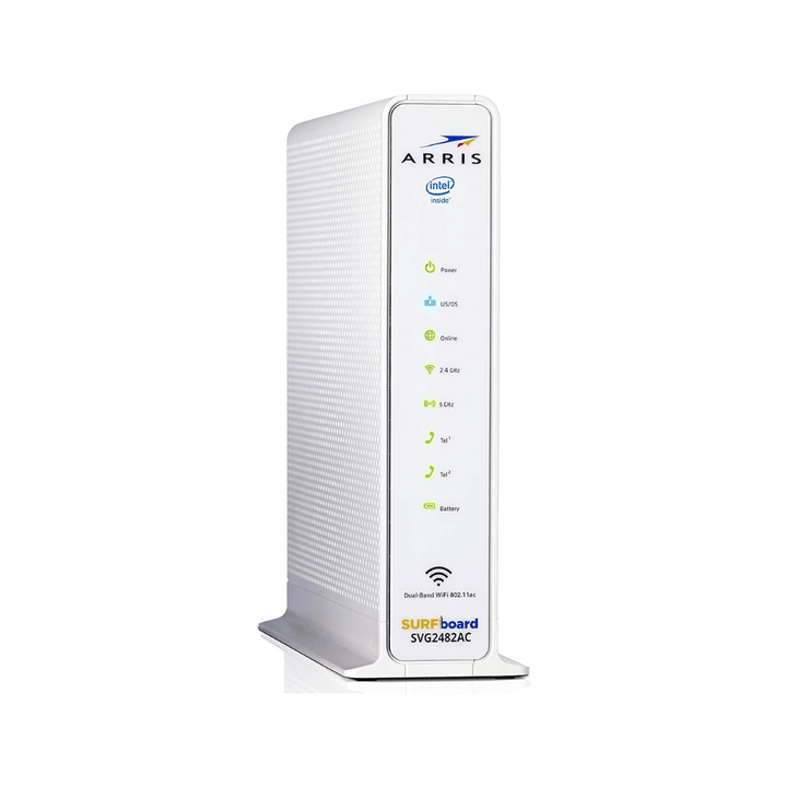 Arris Surfboard SVG2482AC DOCSIS 3.0 Cable Modem & AC1750 Dual-Band Wi-Fi Router With Voice