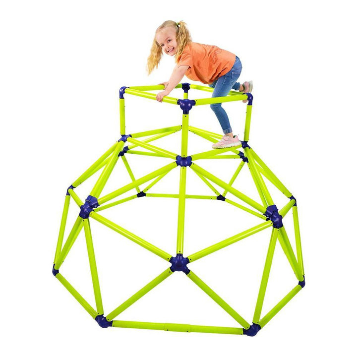 Eezy Peezy Monkey Bars Climbing Tower For Kids Ages 3 To 8 Years Old, Green/Blue