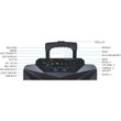 Naxa Portable Bluetooth Speaker, Black, NDS-1511