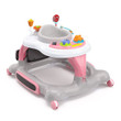 Storkcraft 3-In-1 Activity Center Walker And Rocker With Jumping Board And Feeding Tray, Pink