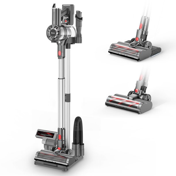 Tocmoc 5-in-1 Stick Vacuum 22000PA Strong Suction Cordless Vacuum & Mop