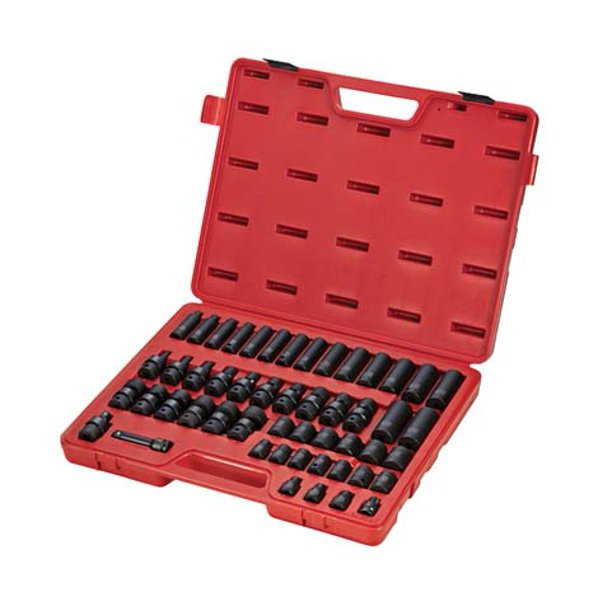 Sunex Tools 3351 - 3/8" Drive 51 Piece Metric Impact Socket Set