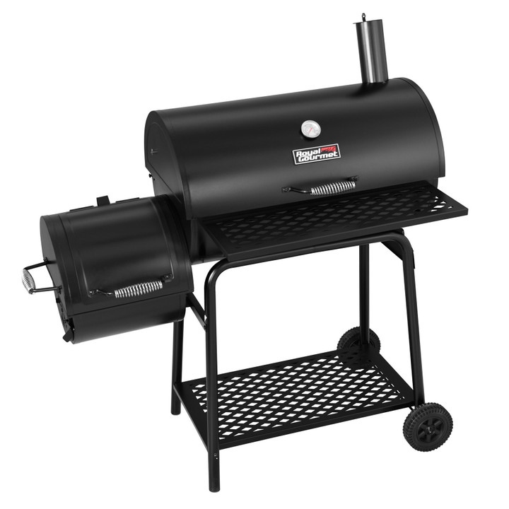 Royal Gourmet CC1830F, 30" Charcoal Grill with Offset Smoker