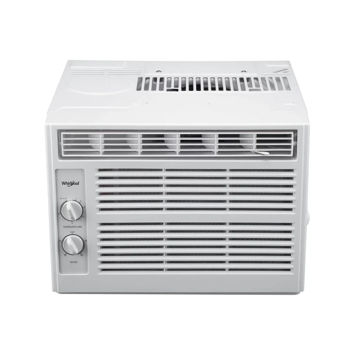 Whirlpool 5,000 BTU 115V Window Air Conditioner with Mechanical Controls, WHAW050BW