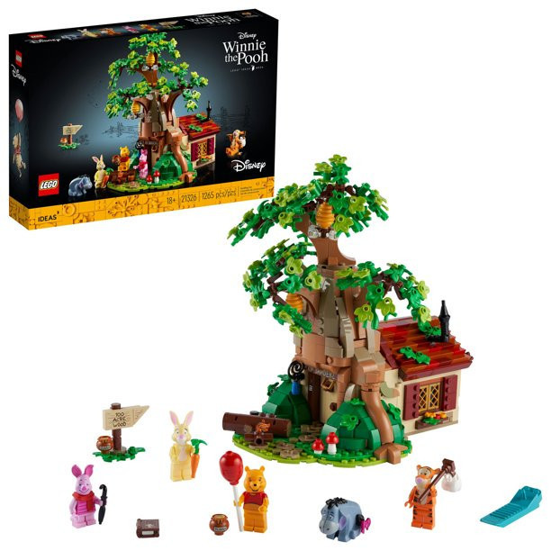 Lego Ideas Disney Winnie The Pooh 21326 Building Toy For Adults (1,265 Pieces)