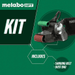 Metabo HPT Belt Sander, Variable Speed, Soft Grip
