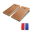 GoSports 4’x2’ Pro Grade Cornhole Boards Set, Includes Bean Bags Classic Red & Blue