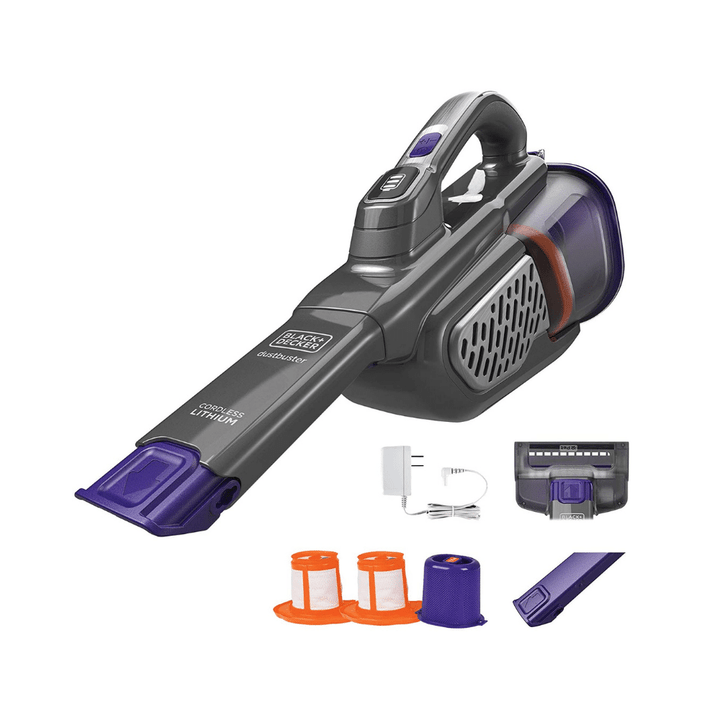 Black + Decker 20V MAX Handheld Vacuum For Pets, Advanced Clean