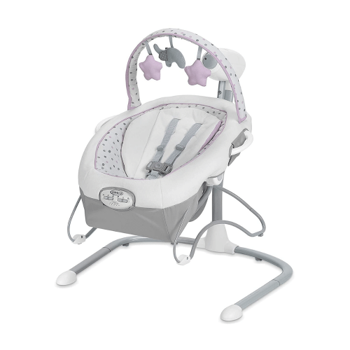 Graco Soothe And Sway LX Baby Swing With Portable Bouncer, Camila