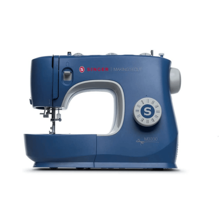 Singer M3330 Making The Cut Sewing Machine with 97 Stitch Applications, Metal Frame, and Needle Threader