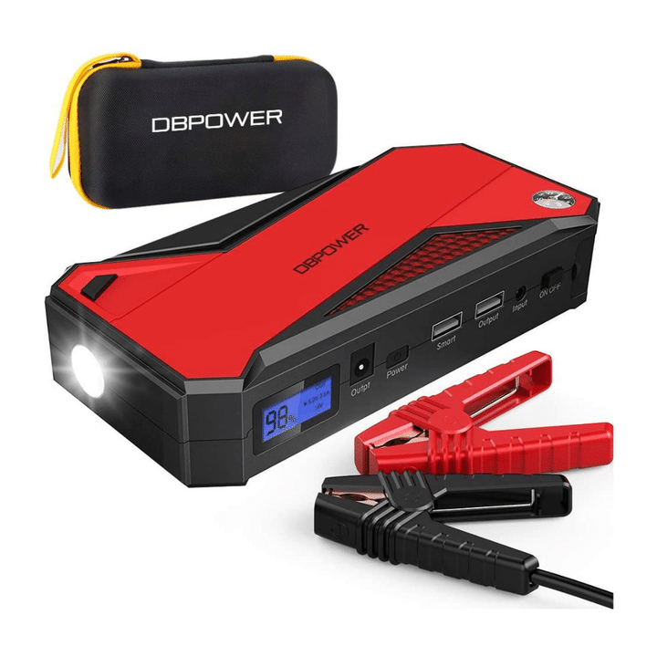 DBPower 800A 18000mAh Portable Car Jump Starter Battery Booster