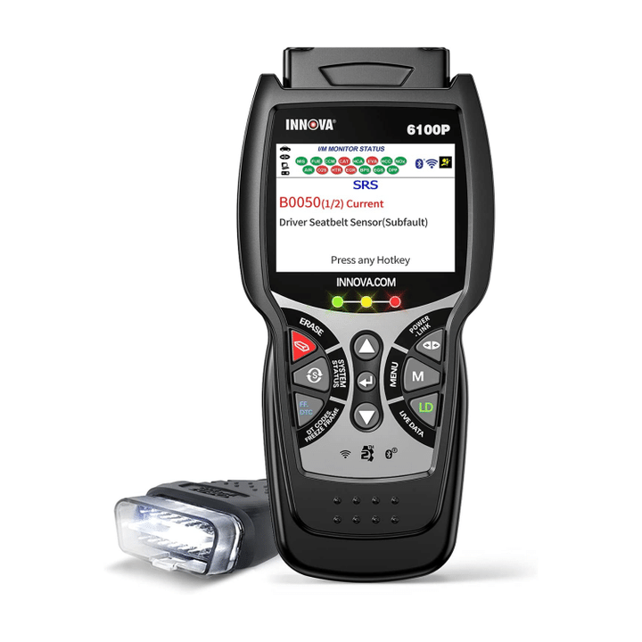 Innova 6100P OBD2 Scanner ABS SRS Transmission, Car Code Reader Diagnostic Scan Tool