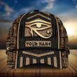 Eye Of Horus Ancient Art Customized 3D All Over Printed Hat & Cap