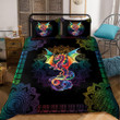 Rainbow Mandala Dragon LGBT Pride 3D All Over Print Quilt Bedding Set