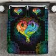 Rainbow Dragon LGBT Pride 3D All Over Print Quilt Bedding Set
