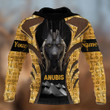 Anubis The God Of Death And Pyramids Personalized 3D All Over Print Shirt