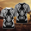 Father‘s Day Gift Viking Dad Like A Normal Dad But Cooler All Over Print Shirts