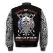 Viking By Blood American By Birth Patriot By Choice All Over Print Bomber