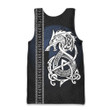 Viking Old Norse Fenrir Art The Wolf Of Ragnarok Customized All Over Print Tank Top
