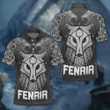 Viking Celtic Fenrir - Wolf Of Odin Ragnarok All Over Print Polo Shirt