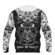 Viking Old Norse Mens Show No Mercy Personalized All Over Print Hoodie
