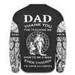 Viking Warrior Dad Thank For Teaching Me How To Be A Man Even I‘M Your Daughter Personalized All Over Print Sweatshirt