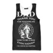 Viking Warrior Dad Thank For Teaching Me How To Be A Man Even I‘M Your Daughter Personalized All Over Print Tank Top