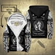 Viking Warrior Dad Thank For Teaching Me How To Be A Man Even I‘M Your Daughter Personalized All Over Print Fleece Zip