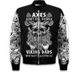 Viking Dad Father's Day Gift Axes Don't Kill People Customized All Over Print Bomber