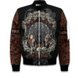 Viking Nordic Tree Of Life Old Norse Pattern Customized All Over Print Bomber