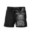 Viking Nordic Wolf Don't Loose Old Norse Celtic Tatoo Customized All Over Print Short Pant
