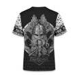 Viking Old Norse Warrior Art Odin The Allfather Bronze Customized All Over Print T-Shirt