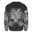 Viking Better Be A Wolf Of Odin Than A Lamb Of God Personalized All Over Print Sweatshirt