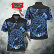 Viking Raven Of Odin And The Vegvisir Nordic Art Customized All Over Print Polo