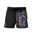 Viking Fenrir The Wolf Of Odin Art And Us Flag Bachground Customized All Over Print Short Pant