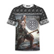 Viking Old Norse Berserker Art And Metal Nordic Armor Customized All Over Print T-Shirt