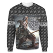 Viking Old Norse Berserker Art And Metal Nordic Armor Customized All Over Print Sweatshirt