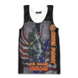 Patriot Day 343 Fallen Heroes Never Forget Firefighter 9.11 Customized All Over Print Tank Top