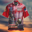Patriot Day 9.11 We Will Never Forget Firefighter Eagle Customized All Over Print Hawaii