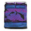 Dolphin Hawaiian Bedding Set - AH - Amaze Style™