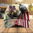 Patriot Day Curves Flag 343 Firefighter FDNY 9.11 Remembrance All Over Print Hat & Cap