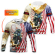 Patriot Day 9.11 God Hand Firefighter Pray 343 Never Forget Customized All Over Print Hoodie